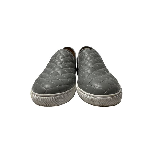 Steve Madden Womens Gray Quilted Slip-On Sneakers Size 10M - Picture 6 of 15